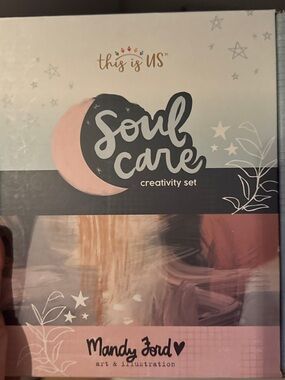 Pastel Sticker and Die-Cut Ephemera Pack - Pink, Peach, Yellow, Blue